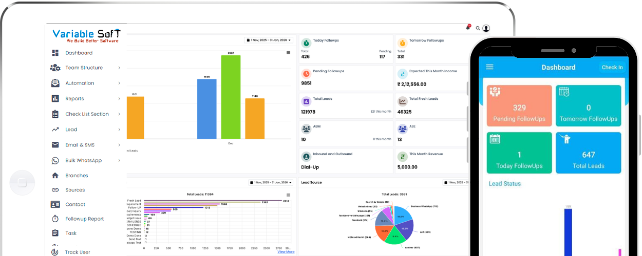 Variable Soft CRM Software 